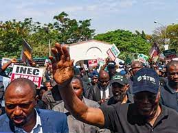 INEC addresses Atiku-led PDP protesters  